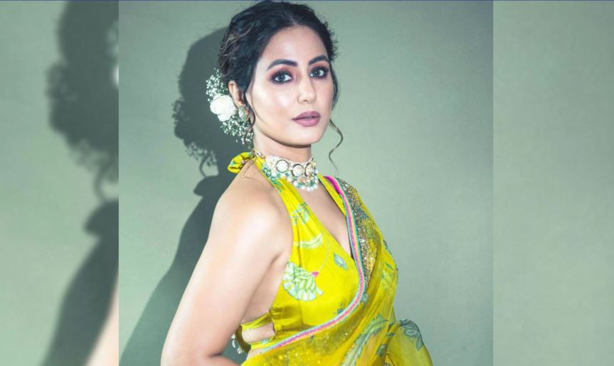 ক্যান্সারে আক্রান্ত অভিনেত্রী হিনা খান