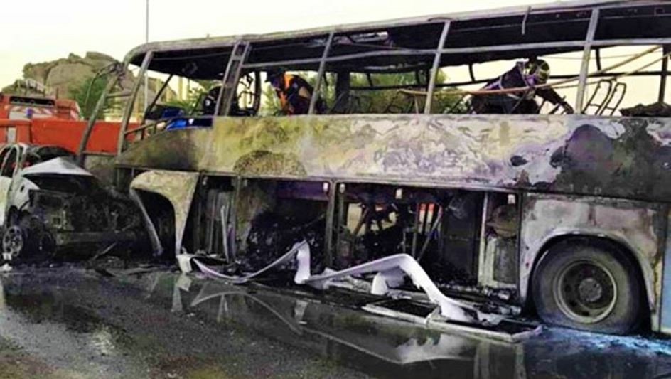 ভয়াবহ সড়ক দুর্ঘটনায় অন্তত ৩৪ জন নিহত